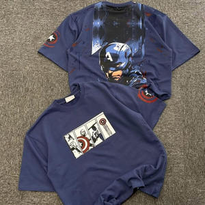 Camiseta Personalizada para Hombre, 100% Algodón Orgánico, Corte Regular, Manga Corta, Color Sólido, Bordada, Cuello Redondo, Estilo Urbano - Product Image 2