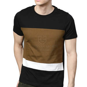 Camiseta holgada de manga corta de algodón 100% de buena calidad para hombre, última llegada personalizada, transpirable, ecológica - Product Image 1