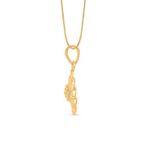 จี้ทองคำ 14k ลายวน ประดับไพลิน เพชร มุก หรือทับทิม ของขวัญเครื่องประดับสุดหรู - Product Image 5