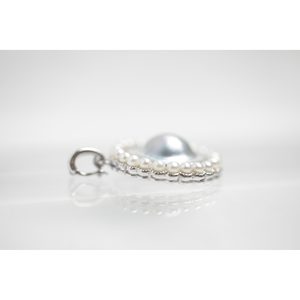 Colgante Redondo de Perla Mabe con Perlas Auténticas - Product Image 4