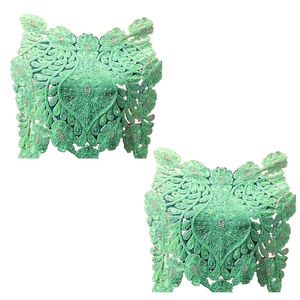 Blusa de Mujer con Cuentas, Decoración Bordada, Moda de Verano, Estilo Casual Europeo Americano, Camisa Ligera, Envío Rápido - Product Image 2