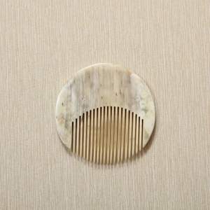 Peigne en corne de buffle écologique fait à la main en Inde, corne de bœuf naturelle, livraison rapide - Product Image 6