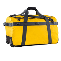 Bolsa de Viaje Impermeable con Ruedas y Correas para el Hombro, de Gran Capacidad y Ligera