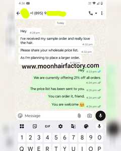 Factory Moon Hair Proveedor experimentado sin procesar natural Frontal Recto humano indio genuino también precios asequibles suaves - Product Image 6