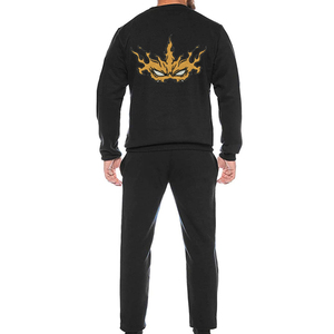 Wholesale Slim Fit <b>Pullover</b> <b>Men</b> Street Sweatsuits Plus Size Outdoor Sport <b>Men</b> Sportswear Sweatsuits in Low MOQ - Product Image 4