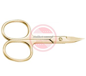 Ciseaux à ongles à cuticules Ciseaux de manucure et de pédicure incurvés en acier inoxydable - Product Image 4