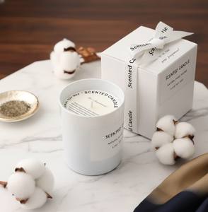 Vela de Cera de Soja de Lujo en Vaso de Vidrio con Tapa de Madera, Caja y Logotipo Personalizados Disponibles, Mejor Precio al por Mayor - Product Image 3