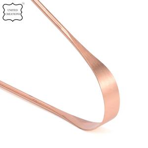 Grattoir de langue en acier inoxydable avec poignée pratique, personnalisable, OEM, nettoyeur de langue en cuivre - Product Image 6