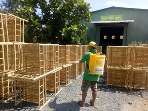 Mobilier de plage d'été en bambou-lit de soleil de plage en bambou relax-lit de plage en bambou - Product Image 4