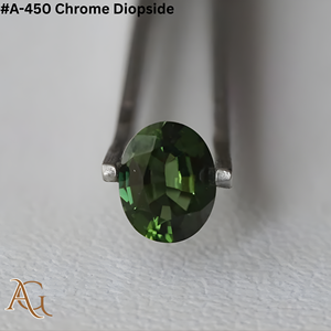 Nano Lab Grown Rough # Diopside chromé vert 450, qualité facettage, gemme lapidaire, coupe synthétique, simulée, créée en laboratoire - Product Image 3