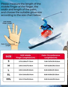 Gants d'hiver coupe-vent pour sports de plein air cyclisme gants de ski tactiles chauds et imperméables pour femmes gants de neige d'hiver nouvel arrivage - Product Image 6