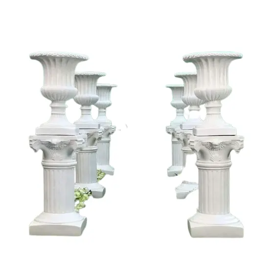 Buy High Quality Fiber Wedding Pots with Modern Designed & Luxury Style Pots For Wedding Decoration Uses