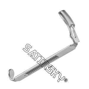 Depresor de lengua de mordaza bucal de acero inoxidable de instrumentos quirúrgicos manuales de 13,5 CM fabricado con AISI 420 - Product Image 1