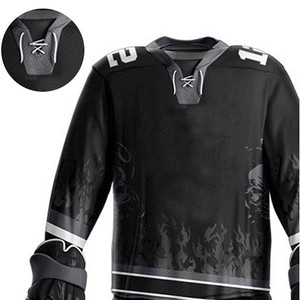 เครื่องแบบฮ็อกกี้น้ำแข็ง unisex เนื้อนุ่มสัมผัสและราคาถูกพร้อมบริการ OEM - Product Image 6