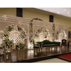 Marcos de Espejo Decorativos para Escenarios, Estilo Sufi Pakistaní, Elegantes Marcos de Espejo para Bodas, Marcos de Espejo de Lujo para Escenarios de Boda, Reino Unido - Product Image 1