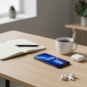 Funda de Cuero Genuino con Anillo Magnético de Color Puro y Protección Anticaídas para 12/12 Pro - Product Image 3