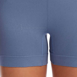 Short Booty Taille Haute pour Femme Confortable Séchage Rapide Slim Fit Conception Personnalisée Toile Couleurs Lavage Respirant Marque Privée - Product Image 6