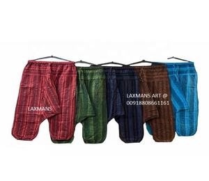 Nuevo Modelo Popular 2024, Pantalones/Pijamas Harem de Verano para Mujer, 100% Algodón Transpirable con Cordón Ajustable, Venta al Por Mayor en India - Product Image 1