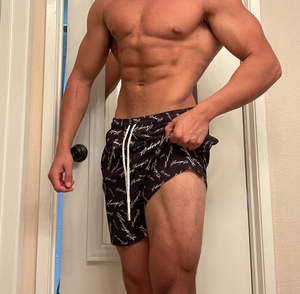 2024 pantalones cortos de calle para hombre, malla transpirable, cierre de cintura elástica, todos los gráficos de Anime de sublimación, tejido de punto, tallas de EE. UU. - Product Image 2