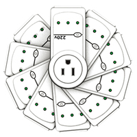 Nuevo diseño Smart AVS 220V Protector de voltaje para TV Refrigerador Aire acondicionado Safeguard Power Guard Nevera Guard