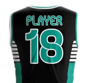 Ensemble de maillot de basket-ball personnalisé avec impression par sublimation, short, vêtements d'équipe, respirant, léger, séchage rapide, 100% polyester - Product Image 6