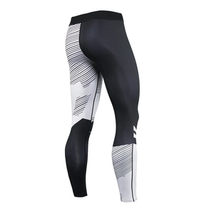 Sport Grande Taille Spats Compression Adulte Garçons Collants De Gymnastique D'entraînement Taille Haute Leggings Vêtements De Fitness Ensembles Avec Logo Personnalisé - Product Image 6