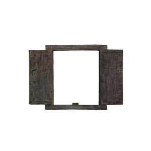 Arte Mural para Ventana Estilo Cultural Indio con Persianas y Contraventanas Metálicas Hechas a Mano en India para Ventanas de Jardín - Product Image 6