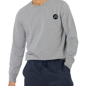 เสื้อสเวตเชิ้ตคอกลมผู้ชายขายดี ผ้าฝ้าย 100% เสื้อผ้าลำลองสำหรับฤดูหนาว คุณภาพสูง ผ้าฟลีซ - Product Image 4