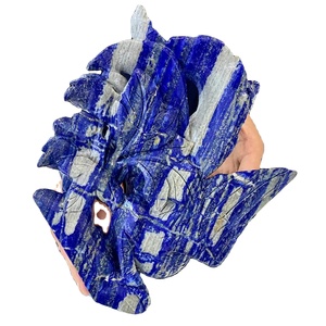 Piedra de Palma de Lapislázuli Natural de 4.18LB | Piedra de preocupación para la curación | A granel para Reiki, meditación, tiendas de cristal - Product Image 6