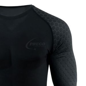 Rashguard pour homme, dernier design 2025-26 |   Vêtements de sport légers |   Impression de logo personnalisée |   Haut de compression à manches longues - Product Image 4