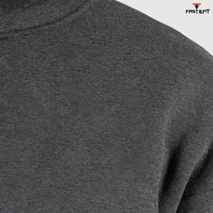 Best Fabric Cotton <b>Sweatshirt</b> Custom <b>Plain</b> <b>Sweatshirt</b> Personalized Half Zip hoodies Sweat Shirt - Product Image 5