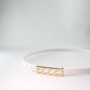 Cinturón básico de aleación para mujer con hebilla de cadena delgada - Product Image 2