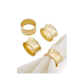 Lovely Gold <b>Butterfly</b> Acrylic Napkin Ring for Wedding Party Favors Clear Custom Accessories Sticker - Product Image 5