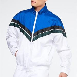 Elegante chándal cortavientos estampado transpirable para hombre, conjunto de dos piezas con logotipo personalizado, chaqueta con cremallera completa, pantalones para correr, ropa deportiva para gimnasio - Product Image 3