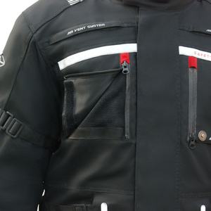 Blouson de moto long touring homologué CE avec construction textile pour homme, blouson long touring textile, exportateur d'usine OEM - Product Image 4