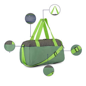 Sac de sport de luxe avec logo personnalisé, style gym, polyester imperméable, grande capacité et durable pour hommes, bas quantité minimale de commande - Product Image 6