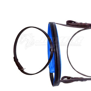 Brida de caballo de diseño de cuero duradero con riendas hechas para equitación profesional hecha en Pakistán Brida de caballo - Product Image 3