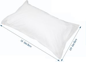 Funda de almohada de viaje, fundas de almohada desechables transpirables, fundas de almohada para viaje funda de almohada para hospital - Product Image 2