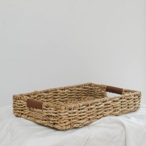 Handmade Eco-Friendly Rustic Jute Organizer Tray <b>with</b> Stackable & Multipurpose Design for Home Storage and Organization - Product Image 4