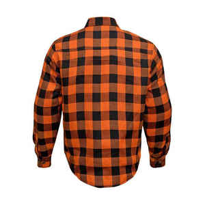 Chemise de moto en flanelle blindée unisexe certifiée CE, respirante et à séchage rapide, sur mesure, logo personnalisé, haute qualité pour une utilisation en extérieur - Product Image 3