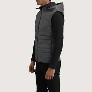 Chaleco Acolchado de Invierno Personalizado para Hombre, Chaqueta sin Mangas Aislada, Prenda Casual para Clima Frío - Product Image 5
