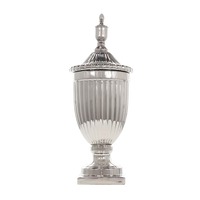 Bocaux carrés modernes en aluminium, fabriqués à la main, écologiques, avec couvercles à boucle, design treillis blanc chromé, compatibles lave-vaisselle, empilables