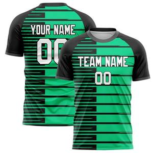 Nombre personalizado transpirable gradiente Graffiti fútbol Retro 3DPrint hombres mujeres niños verano manga corta Camisetas al por mayor - Product Image 6
