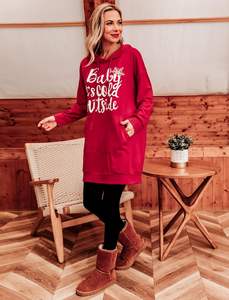 Design tendance Sweats à capuche surdimensionnés pour femmes 100% coton Logo personnalisé Pull Zip Plus Size Sweat à capuche uni Design - Product Image 2