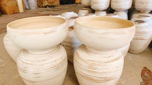 Cuenco de bambú marrón natural reutilizable al por mayor a granel producto local origen en Vietnam que sirve frutas y verduras - Product Image 5