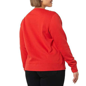 2025 mujeres de gran tamaño 320g sudaderas con capucha transpirables cuello redondo ropa deportiva en ajuste suelto estilo Y2K de talla grande para invierno - Product Image 6