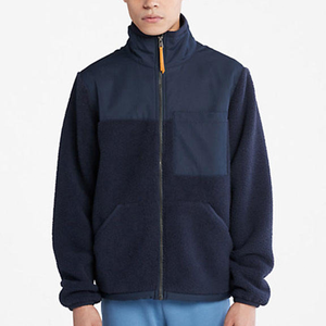 Nouveau design Enduit Camouflage hommes Streetwear lourd Sherpa polaire printemps imperméable vestes amples - Product Image 1