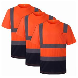 Reflective <b>Shirts</b> Reflector Work Reflective Safety Hi <b>Vis</b> Work <b>T</b>-<b>shirt</b> Men's Polo <b>Shirts</b> Hi <b>Vis</b> <b>High</b> Viz Visibility Short Sleeve - Product Image 1