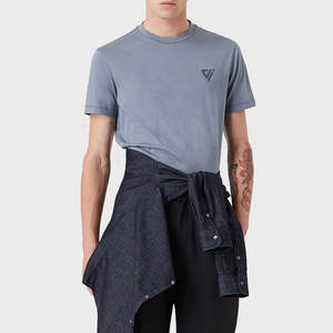 T-shirt Homme Professionnel en Coton Biologique Été 2026 Personnalisable 180 g/m² Motif Uni T-shirt Vierge - Product Image 3