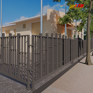 Paneles de cerca metálicos de alta calidad para casas modernas que mejoran la privacidad, la seguridad y la estética exterior con patrones forjados a medida. - Product Image 5